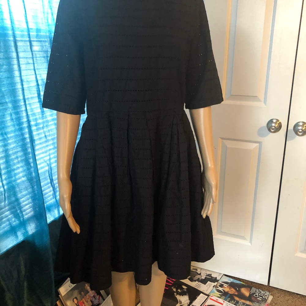 Black Lined dress